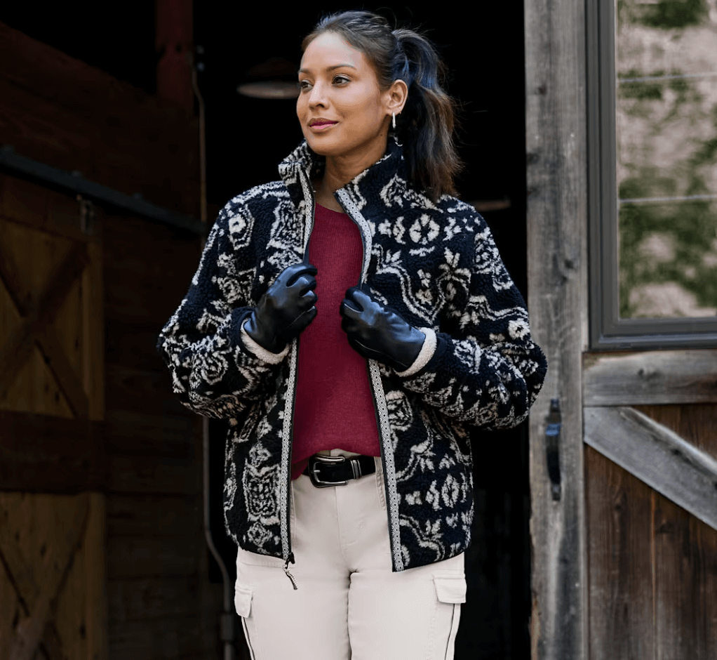 sherpa jacket outdoor gifts for anyone